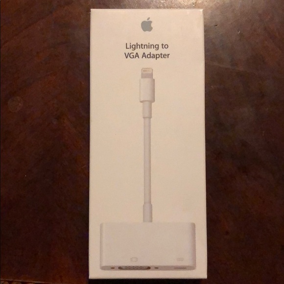 Apple lightning to VGA adapter